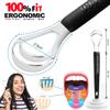 CATACC PRO 3 Pack Metal Tongue Scrapers for Adults & Kids, Stainless Steel Tongue Cleaner Scrubber with Travel Case view 3