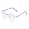 Eyekepper Ladies Frameless Reading Glasses - Lightweight Rimless Readers Women Blue +3.50 view 1