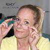 Eyekepper Ladies Frameless Reading Glasses - Lightweight Rimless Readers Women Blue +3.50 view 2