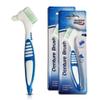 2-Pack Denture Toothbrushes for Cleaning & Care  Soft Bristles, Ergonomic Handle, Ideal for Dentures & Partials view 1