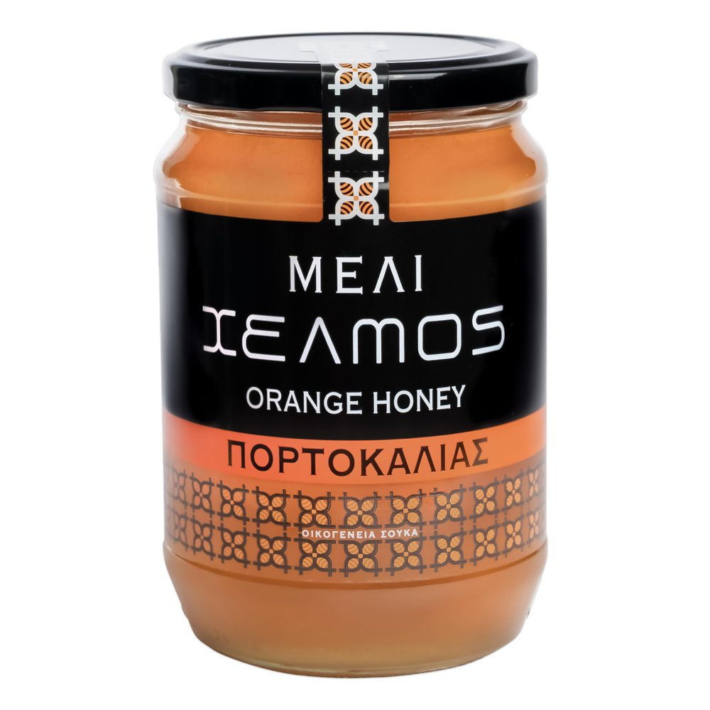 Helmos Greek Orange Blossom Honey 950g  Floral Greek Blossom Honey with Citrusy Notes
