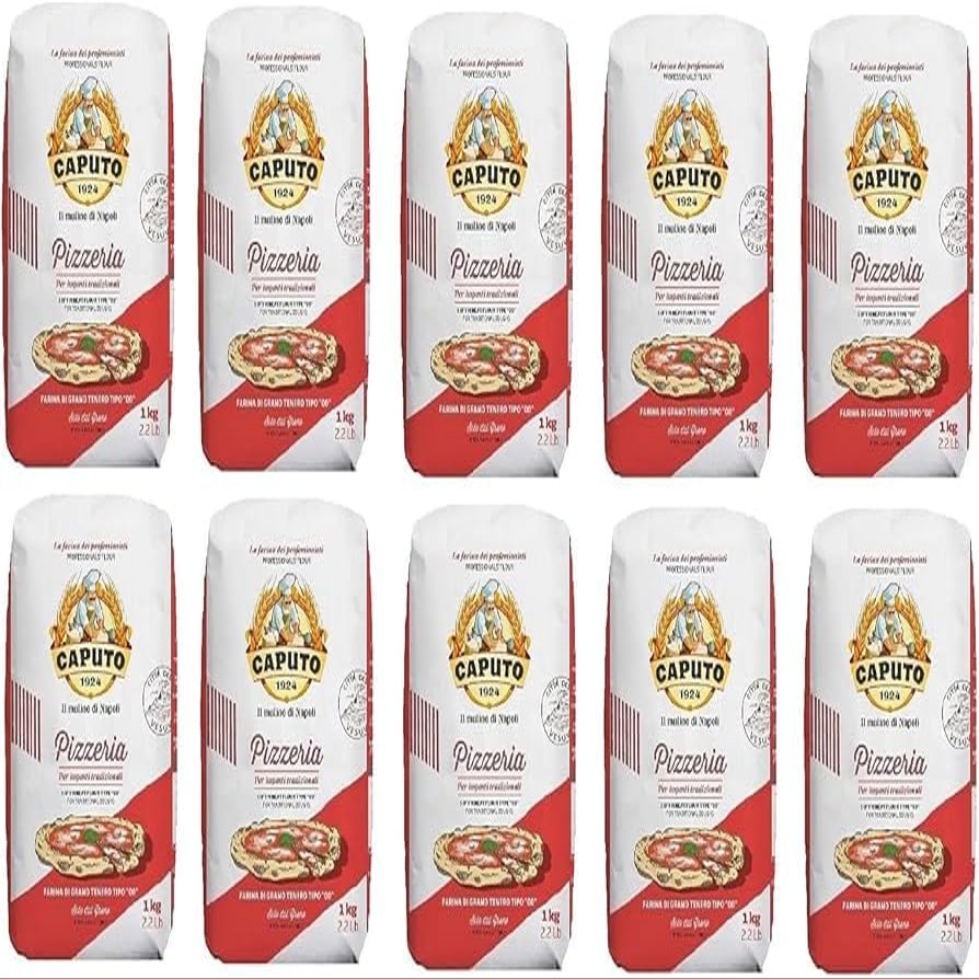 10x Farina Molino Caputo Pizzeria by Pizza Napoli Pizza Flour Pizza Flour 1kg