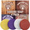 Viking Revolution Shaving Soap for Men - Shave Soap for Use with Shaving Brush and Bowl for Smoothest Wet Shave, Shaving Soap Puck - 4 Pack Variety, Each Pack 2.5oz view 1