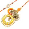 Ghasitaram Gifts Rakhis Online- Echoes of Care rm071 Bhaiya Bhabhi Rakhi view 1
