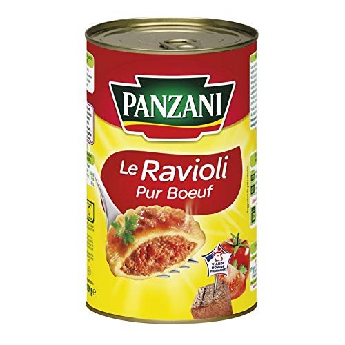 Panzani - Pure Beef Ravioli 1200G - Lot of 4 - Price Per Lot - Fast Delivery