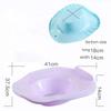 NANANA Sitz Baths The-Toilet Avoid Squat for Hemorrhoids Patients and Pregnant Women Hemorrhoids Patients, 41X37.5X14cm,2 pcs,White view 2