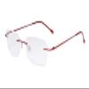 Eyekepper Ladies Frameless Reading Glasses - Lightweight Rimless Readers Women Red +1.75 view 1