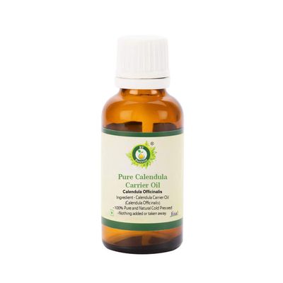 Calendula Oil | Calendula Officinalis | 100% Pure Natural | for Hair | for Body | for Face | for Scar Removal | for Massage | Cold Pressed | 50ml | 1.69oz by R V Essential