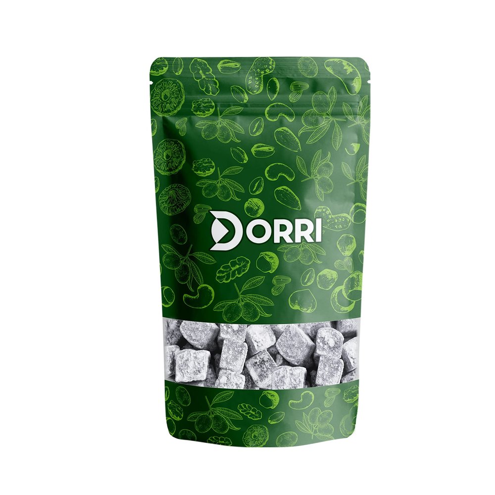 Dorri - Turkish Delight Liquorice 250g | Turkish Delight Handmade, Premium Quality Lokum, Party Snack, Turkish Delight Gift, Gluten Free (Available from 100g to 5kg)
