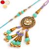 Ghasitaram Gifts Rakhis Online- The Last Mundra rm106 Bhaiya Bhabhi Rakhi view 1