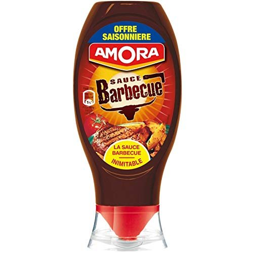 Amora - Barbecue Sauce 490g - Lot of 4 - Price Per Lot - Fast Delivery