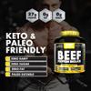 NXT Nutrition Beef Protein Isolate Powder - Protein Powder High in Natural Amino Acids - Paleo, Keto Friendly - Dairy and Gluten Free - Muscle Recovery | 1.8kg | Pineapple view 3
