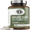 Barefoot Nutrition Magnesium Glycinate Supplement 560mg - 90 x 1-to-3 a Day Capsules. Pullulan Capsule - Superior Absorption: no Synthetic Binders or additives. Vegan & Paleo Friendly view 1
