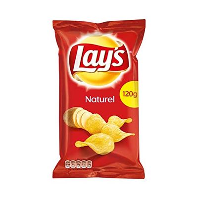 Natural Flavor Chips | Lay's | Natural Salt Chips | Total Weight 120 Grams