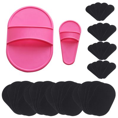 40Pack Exfoliating Hair Removal Pads - Smooth Skin on Legs Arm Face Top Lip