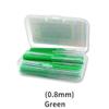 0.8mm 60pcs/box Adults Interdental Brushes Clean Between Teeth Floss Brushes Toothpick Tooth Brush Dental Oral Care Tool view 2