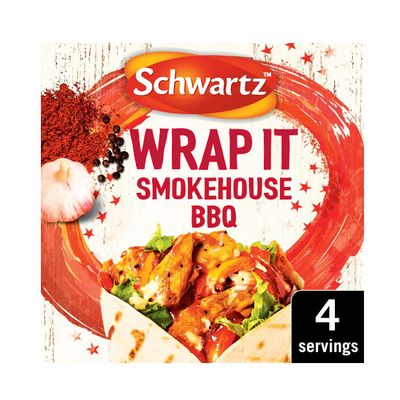 Schwartz Smokehouse BBQ Wrap It Recipe Mix, 30g