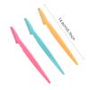 60Pcs Eyebrow Razor Shaper Shavers Trimmers for Women and Men Face Hair Removers Multipurpose Exfoliating Face Razor view 2