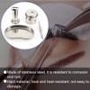 3 Types Tattoo Disinfection Kit Microblading Tool Sterilizer Stainless Steel Disinfection Disk Tank Barrel Tweezers Set Clean Sterilizers 4pcs(S) view 3