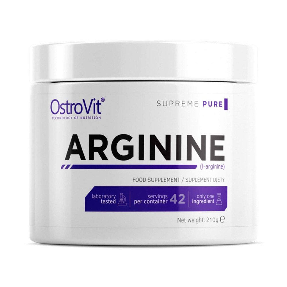 ARGININE 210-42 Servings | Pre-Workout Booster | Nitric Oxide Amplifier | L-Arginine | Muscle Pump & Growth | Endurance | Performance | Sport Supplement