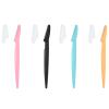 24 Pieces Eyebrow Razor Facial Razor Shaper Trimmer with Precision Cover4 Colors view 1