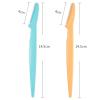 24 Pieces Eyebrow Razor Facial Razor Shaper Trimmer with Precision Cover4 Colors view 3