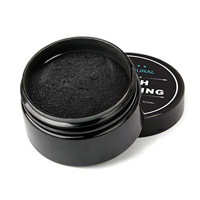 Angzhili Teeth Whitening Powder Tooth Cleaning Powder Natural Activated Charcoal Bamboo Powder Unique Active Formula Oral Hygiene Tooth Care (30g)