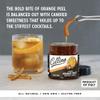 Collins Candied Fruit Orange Peel Twist in Syrup - Popular Cocktail Garnish for Skinny Margarita, Martini, Mojito, Old Fashioned Drinks, Peel for Baking, 10oz view 3