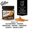 Collins Candied Fruit Orange Peel Twist in Syrup - Popular Cocktail Garnish for Skinny Margarita, Martini, Mojito, Old Fashioned Drinks, Peel for Baking, 10oz view 4