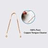 Wonder Care Tongue Scraper for Adults for Bad Breath Copper Tongue Cleaner for Oral Hygiene and Fresh Breath Pack of 2 view 3
