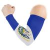 poeticcity El Salvador Flag 1 Pair Arm Compression Sleeves Arm Sleeve Cooling Warmer UV Protection view 2