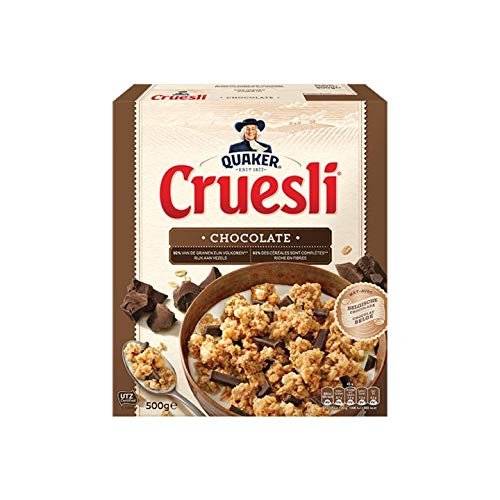 Muesli with Chocolate | Quaker | Cruesli Chocolate | Total Weight 500 Grams
