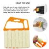 1PC Blind Cleaner Brush - Blinds Dust Shutters, Washable & Removable Window Air Conditioner Duster With 7 Slat Handheld Household Kitchen Cleaning Tools view 2