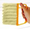 1PC Blind Cleaner Brush - Blinds Dust Shutters, Washable & Removable Window Air Conditioner Duster With 7 Slat Handheld Household Kitchen Cleaning Tools view 3