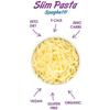 Eat Water Slim Pasta Zero Carbohydrate Enviro| Made from Organic Konjac Flour | Keto Paleo Diet and Vegan | Zero Sugar, Low Calorie Food Spaghetti 270 g (Pack of 5), view 4