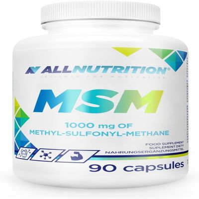ALLNUTRITION Adapto Msm Capsules - msm Supplement - Organic Sulphur - msm Tablets - msm Nutritional Supplements - msm Capsule - Sulphur Tablets - 90 Capsules