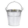 12L 12 Litre Heavy Duty Galvanised Metal Bucket Pail with Handle (Single Bucket) Suitable for Indoor or Outdoor Use. view 1