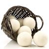 8 Pack Wool Dryer Balls Natural Fabric Softener for Infants Clothes Reusable Dryer Sheets view 1