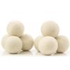 8 Pack Wool Dryer Balls Natural Fabric Softener for Infants Clothes Reusable Dryer Sheets view 2