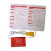 1Pair Adult Training Replacement Pads Use with AED Training Model Universal Trainer P150 Emergency Rescue Kit view 4