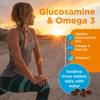 Healthspan Glucosamine & Omega 3 | 120 Capsules | Joint Health | Added Vitamin C | 400mg Optiflex Glucosamine HCI | 300mg Omega 3 Fish Oil | Highly Purified & Sustainably Sourced view 4