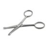 Mont Bleu Ear & Nose Hair Scissors, Straight Blades, Carbon Steel, Made in Italy view 3