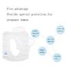 Toilet seat Covers,Disposable Toilet seat Covers with Adhesive,Extra Large,Waterproof,no Slip,Suitable for Pregnant Women Travel Office Home(5 Packs,10 Sheets Each) view 4