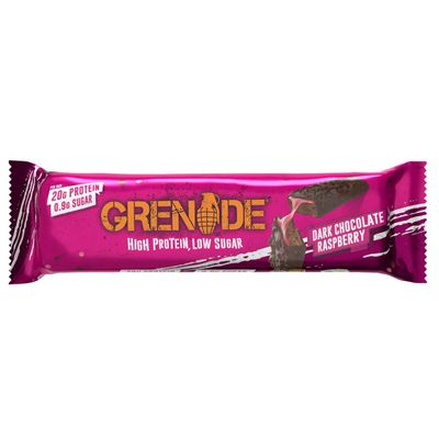 Grenade Carb Killa Dark Chocolate Raspberry High Protein Bar, 60g
