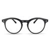 2SeeLife Large Round TR-90 Reading Glasses for Men & Women Medium-Large Fit, Durable, Spring Hinges, Blue Light Readers, Black, +1.25