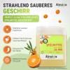 AlmaWin Eco Detergent Sea Buckthorn & Mandarin 5 L, Concentrate, for Radiantly Clean Dishes, Vegan view 2