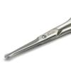 Mont Bleu Ear & Nose Hair Scissors, Straight Blades, Carbon Steel, Made in Italy view 2