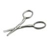 Mont Bleu Ear & Nose Hair Scissors, Straight Blades, Carbon Steel, Made in Italy view 3