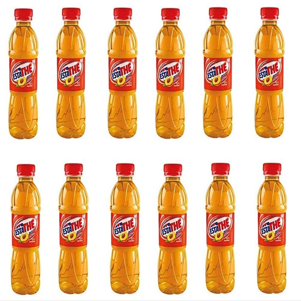 12x Ferrero iced Tea Peach The 'Pesca PET 40 cl ESTATHE Tea The Refreshing
