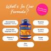 Zipvit Glucosamine and Chondroitin High Strength Turmeric Supplement with Vitamin C, Rosehip, Ginger & Zinc, 90 Capsules view 2